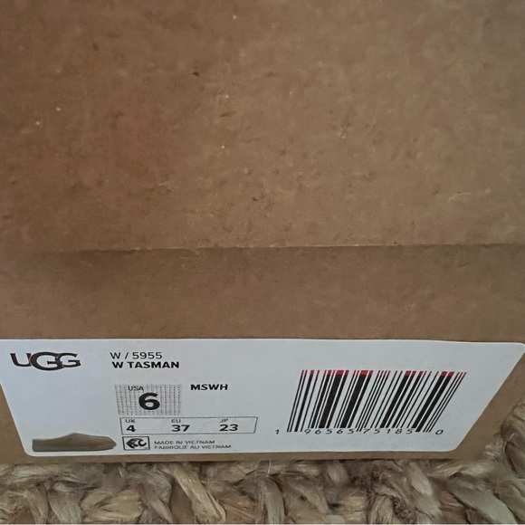 NWT UGG Tasman Slipper Clog Mustard Seed Women’s Size 6 - Picture 13 of 15